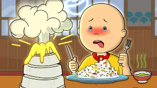 Caillou en el Restaurante | Caillou en Español Castellano