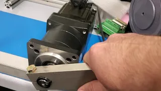 Testing Nema34 closed loop stepper with 10:1 gearbox