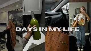 days in my life | making juice, Sunday reset, shopping haul, cleaning my car, cook w me etc