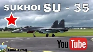 Sukhoi SU-35 ✈ Paris air show 2013 ✈