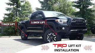 Installing the TRD Lift Kit on a 2023 Toyota Tacoma | Ultimate Off-Road Transformation!