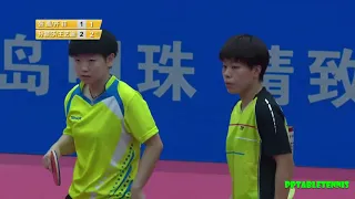 Sun Yingsha / Wang Yidi vs Zhang Qiang / Qi Fei | Chinese National Game 2020