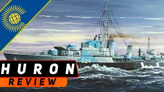 ЭСМИНЕЦ HURON! РЕАЛЬНО КРУТАЯ ХАЛЯВА! WORLD OF WARSHIPS