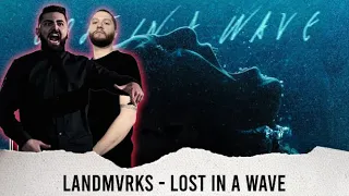 WOOOOOOOOOOOOOOOOOOOOOOOOOOOO | METALCORE BAND REACTS - LANDMVRKS "LOST IN A WAVE" REACTION / REVIEW