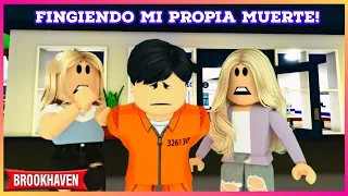 ¡FINGIENDO MI PROPIA MUERTE! (Parte 2) FINAL Mini Pelicula | Roblox Brookhaven🏡RP