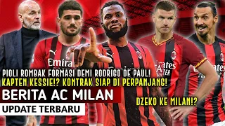 Kontrak Kessie Diperpanjang!?🔥Pioli Rombak Formasi Demi De Paul📝Edin Dzeko, Alternatif Giroud!?📌