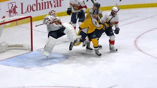 Sergei Bobrovsky Accused Of Diving By The Predators' Announcers