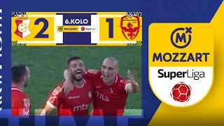 Mozzart Bet Super liga 2023/24 - 6.Kolo: NAPREDAK – VOŽDOVAC 2:1 (2:0)