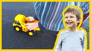 Monster Trucks Dump Trucks and Cargo Ships at the Beach