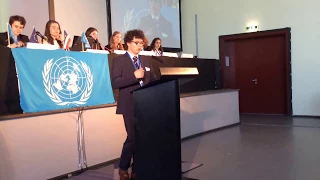 DPRK's opening speech BalMUN (IMZMUN)