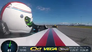 Last lap pass for the WIN! Final 2 laps from WKA Daytona road race 2022. Dean wins Sportsman Medium.