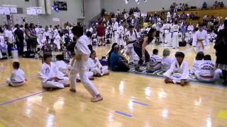 German Melendez Jr. First ATA Karate Tournament!