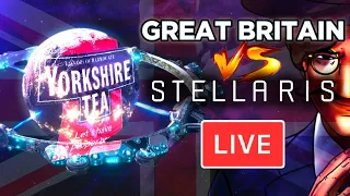 Space Warcrime Simulator - British Empire In Stellaris Live! (WHAT COULD GO WRONG!??!)