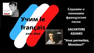 Salvatore Adamo "Vous permettez, Monsieur?" Слушаем и понимаем французские песни.