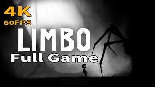 LIMBO - Full Game Walkthrough [4K 60FPS]