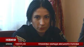 Знайомство з начальником патрульної поліції Борисполя відбулося на плановій нараді мера