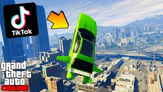 Testing Real Viral TikTok GTA 5 Glitches #3