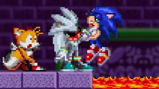 Silver.EXE VS Sonic