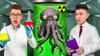 We Became SCIENTISTS for 24 Hours ! *We Created a MONSTER*