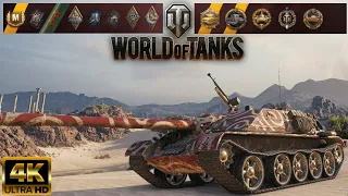 WZ-120-1G FT - Airfield map - 10 Kills - 6,1K Damage Kolobanov World of Tanks