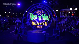 Mickey's Boo To You Halloween Parade at Mickey's Not So Scary Halloween Party 2017 [4K]