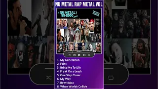 Nu metal - Rap metal Vol II # KORN, LINKIN PARK, MUDVAYNE, SLIPKNOT #shorts