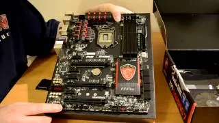 MSI Z97 GAMING 7 Motherboard Unboxing and Overview
