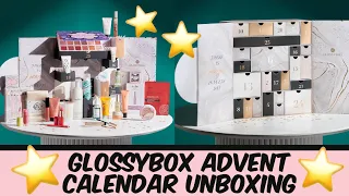 GLOSSYBOX Advent Calendar 2023 UNBOXING and REVIEW! It's MAJOR!!!