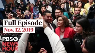 PBS NewsHour West Live Episode, Nov. 12, 2019