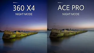 INSTA360 X4 VS INSTA360 ACE Pro | NIGHT MODE | Camera Test