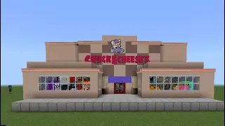 Chuck E. Cheese Guatemala Zona 9 Minecraft build (inaccurate)