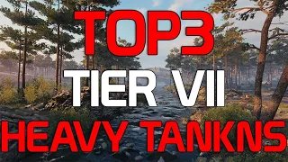 TOP3 Tier VII Most popular Heavy Tanks | World of Tanks