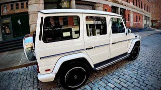 2017 Mercedes Benz G Class AMG G63 POV 4K 60 FPS Video Test Drive NYC Streets to Brooklyn Bridge