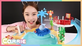 PlayMobil Whale Fountain Kids Swimming Pool | CarrieAndToys