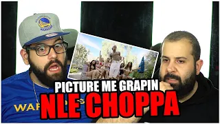 CHOPPA SHAKUR!! NLE Choppa - Picture Me Grapin (Official Music Video) (2PAC Tribute) *REACTION!!