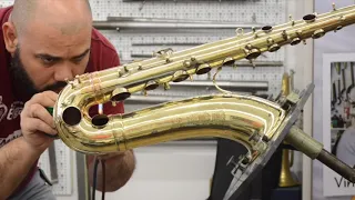 Restauración de Saxofon tenor Selmer New Large Bore 1928, Denny López