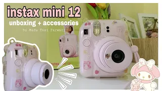Unboxing Instax Mini 12 Fujifilm 🌸 Blossom Pink