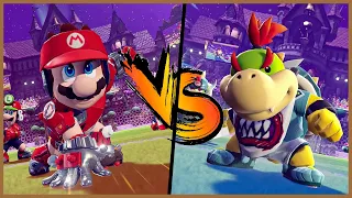 Mario Strikers: Battle League | Mario vs Bowser Jr. (Hard CPU) [Switch]