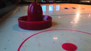 horrible and good air hockey skills