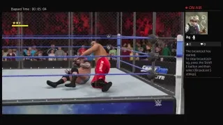 Randy orton vs great khali / steel cage /  Smackdown 2017