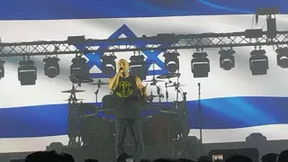 Disturbed sings Israel's national anthem