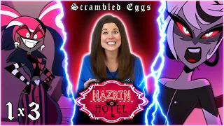 FIRST TIME REACTION to HAZBIN HOTEL 1x3 "Scrambled Eggs"