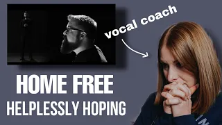 Vocal Coach reacts to Home free- Helplessly Hoping