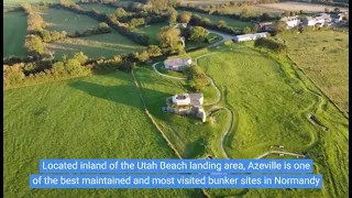 AMAZING AZEVILLE BUNKER SITE IN NORMANDY