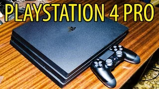 Распаковка, обзор и первый запуск Playstation 4 Pro