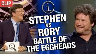 QI | Stephen VS Rory: Battle Of The Eggheads