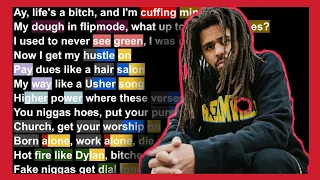 J. Cole on | The Last Stretch | Bring The Rhymes