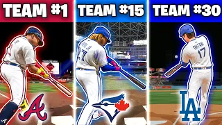 A Home Run With The BEST Player On EVERY Team In MLB The Show 24!