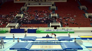 ISENBERG Joseph (USA) - 2018 Trampoline Worlds, St. Petersburg (RUS) - Qualification Trampoline R2