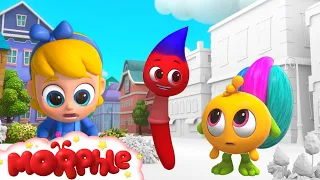 Morphle es un pincel | Caricaturas infantiles | Moonbug en Español  - Morphle 3D